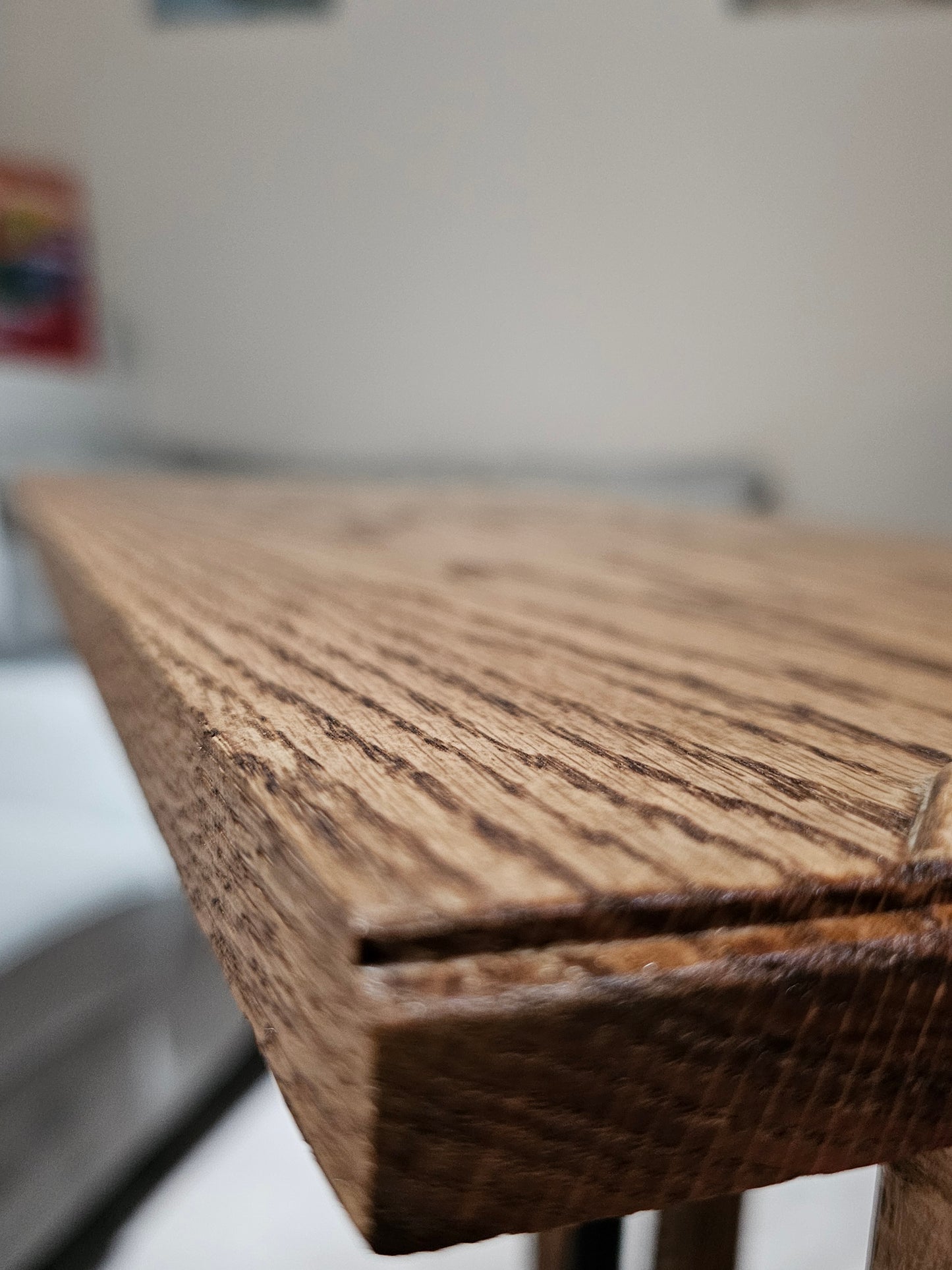 Harp End Table Handcrafted With Solid Wood 26" | 6 Wood Options